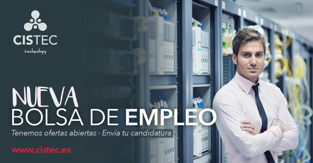 Nueva oferta en nuestra Bolsa de Empleo ¡Infórmate!