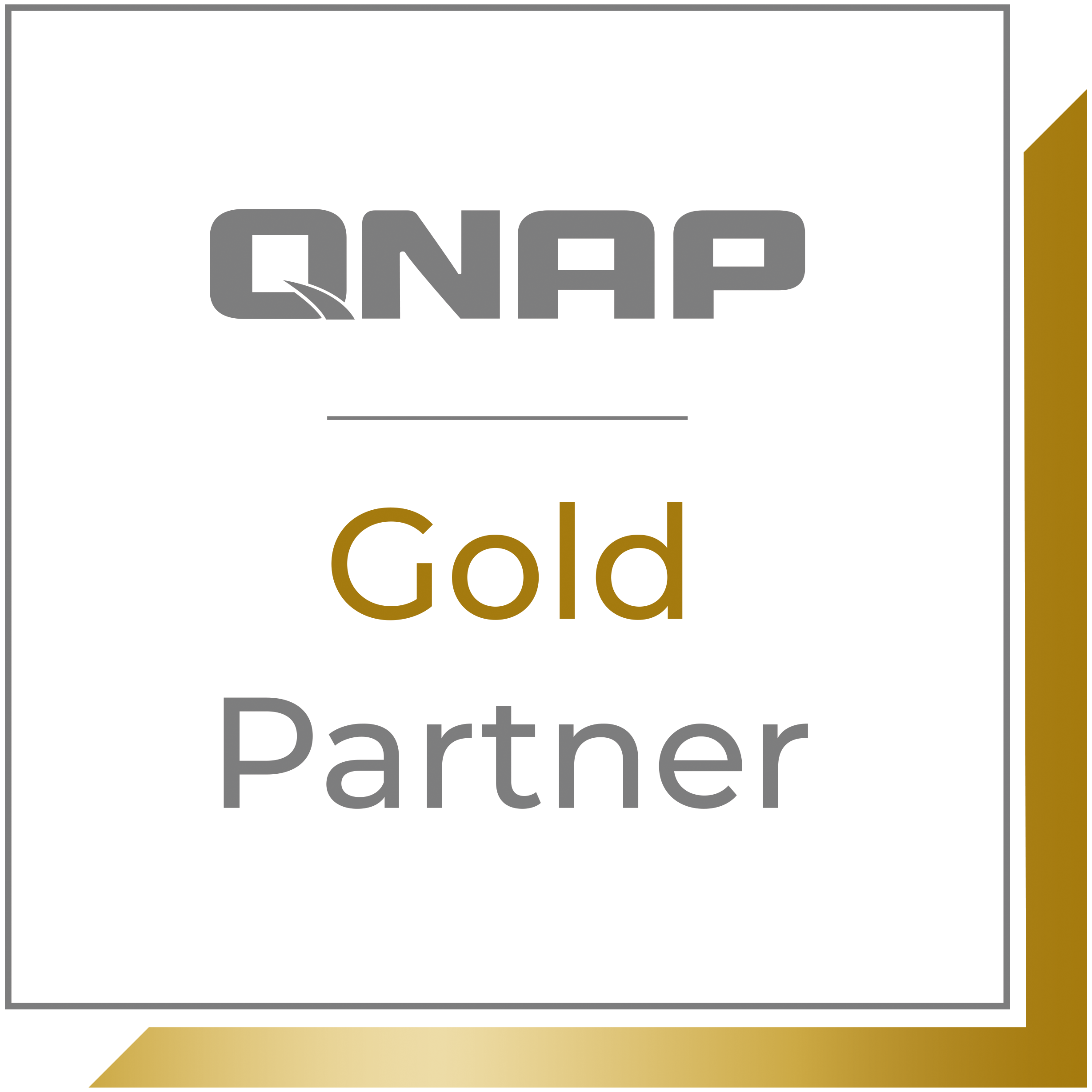 Gold Partner QNAP Partner Program